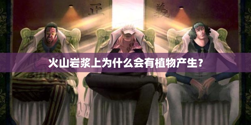 火山岩浆上为什么会有植物产生？