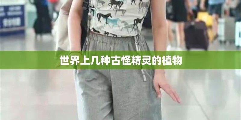 世界上几种古怪精灵的植物