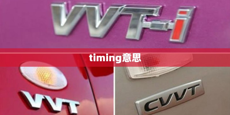 timing意思